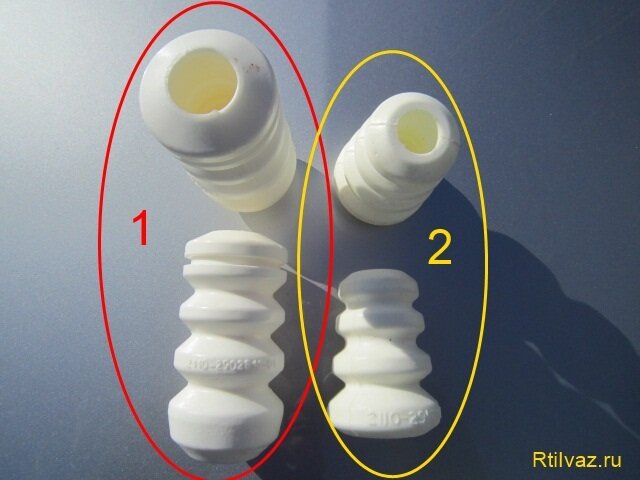 замена отбойника амортизатора ваз 2110