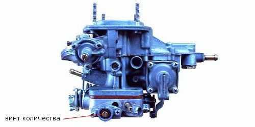 Система холостого хода карбюратора