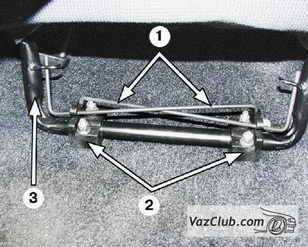 Крепление сидения ваз 2108
