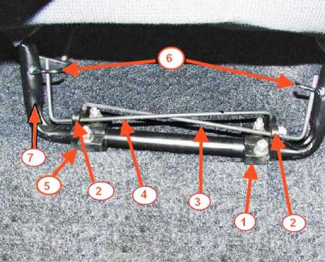 Крепление сидения ваз 2109