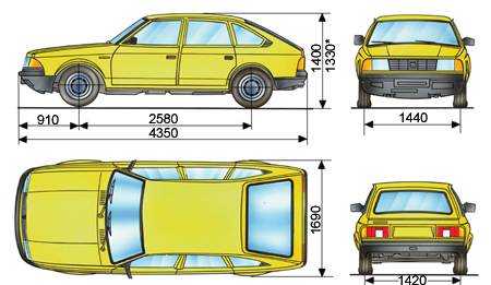 Размер руля москвич 2141