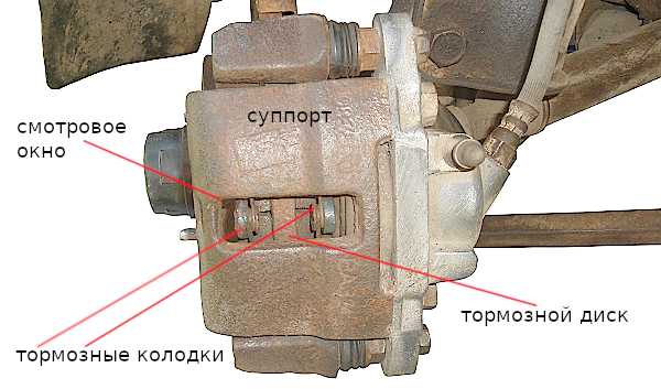 Суппорт задний ваз 2114