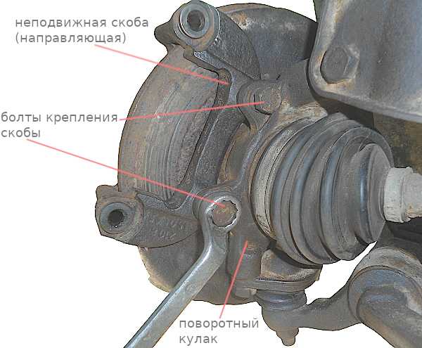 Разбор суппорта ваз 2114