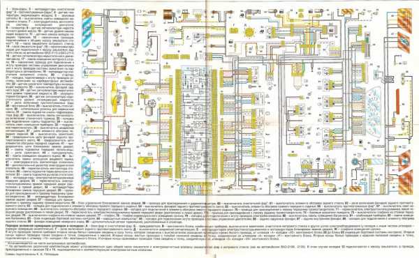 Электронная схема ваз 2114