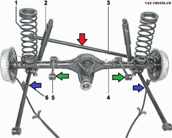 Задние тяги ваз 2105